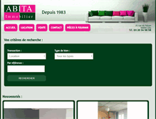 Tablet Screenshot of abita.fr